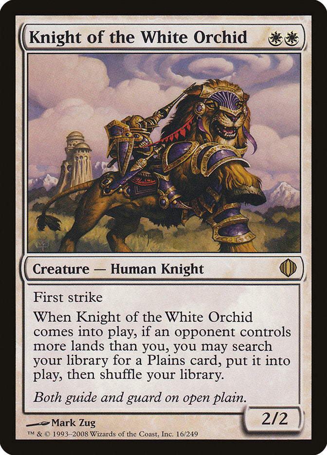 Knight of the White Orchid [Shards of Alara] | Anubis Games and Hobby