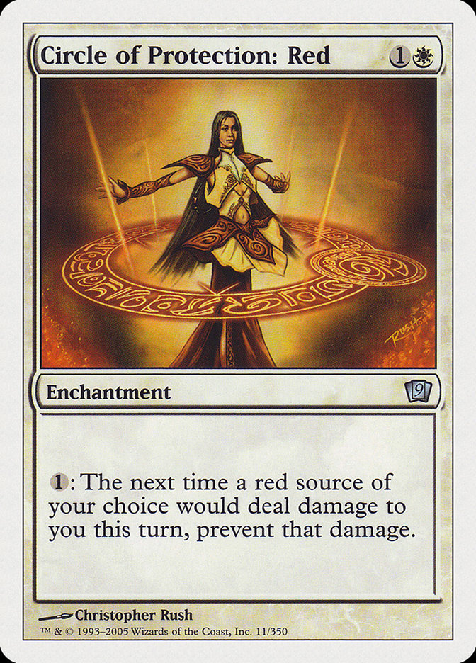 Circle of Protection: Red [Ninth Edition] | Anubis Games and Hobby