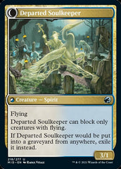 Devoted Grafkeeper // Departed Soulkeeper [Innistrad: Midnight Hunt] | Anubis Games and Hobby