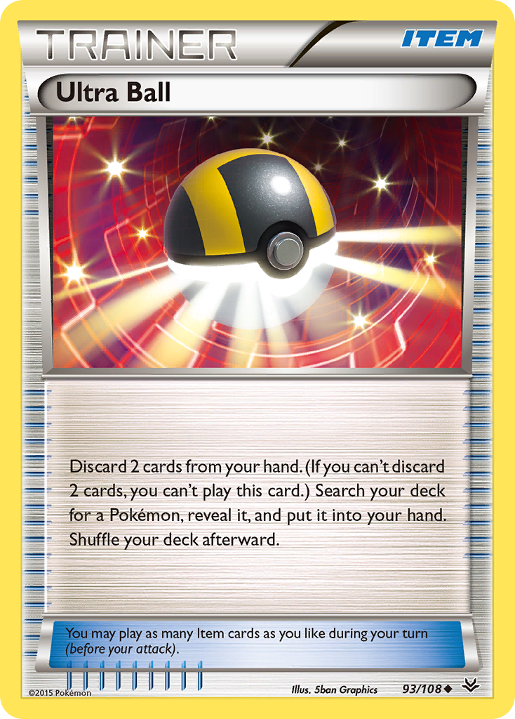 Ultra Ball (93/108) [XY: Roaring Skies] | Anubis Games and Hobby