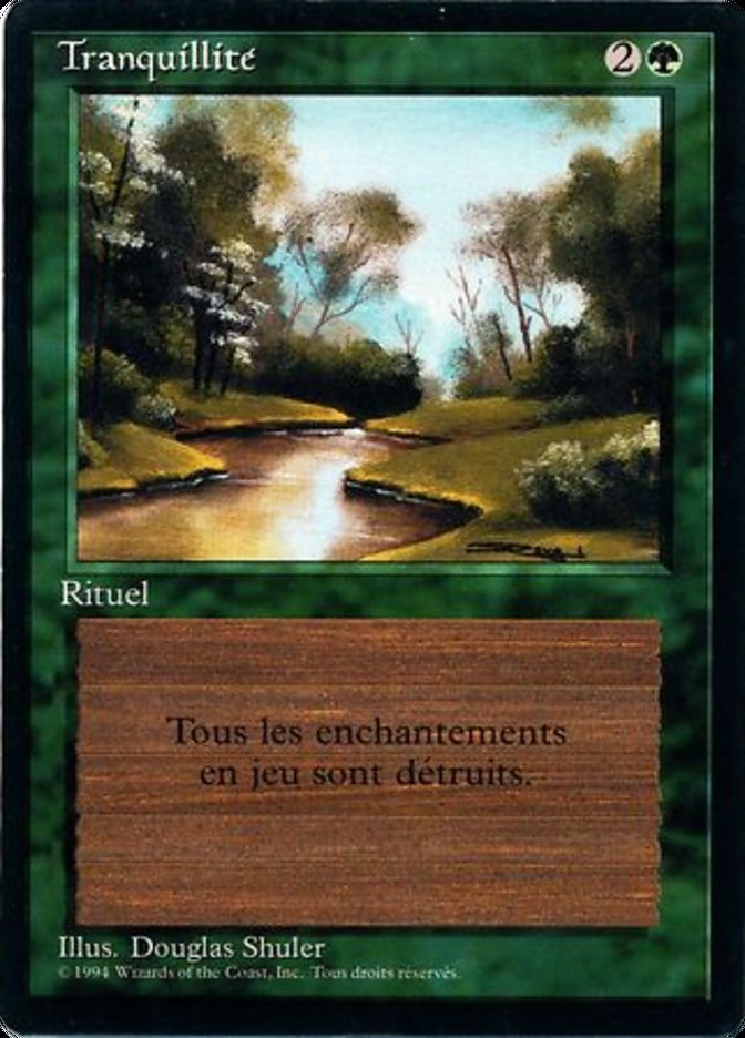 Tranquility [Foreign Black Border] | Anubis Games and Hobby