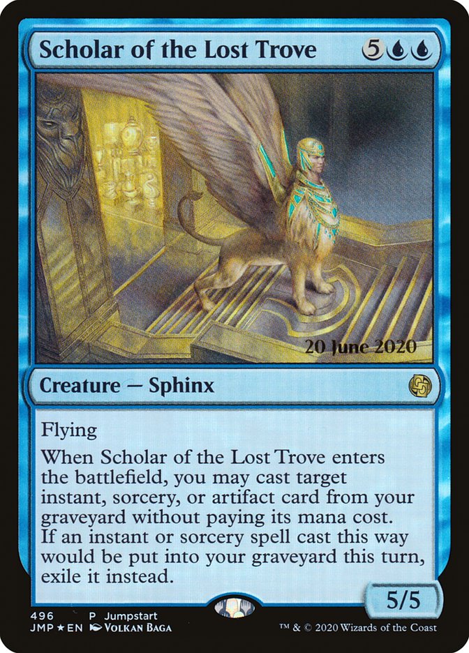 Scholar of the Lost Trove (Prerelease) [Jumpstart] | Anubis Games and Hobby