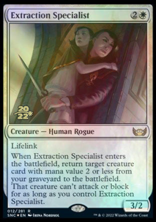 Extraction Specialist [Streets of New Capenna Prerelease Promos] | Anubis Games and Hobby