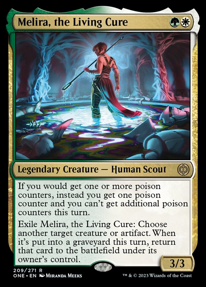 Melira, the Living Cure [Phyrexia: All Will Be One] | Anubis Games and Hobby