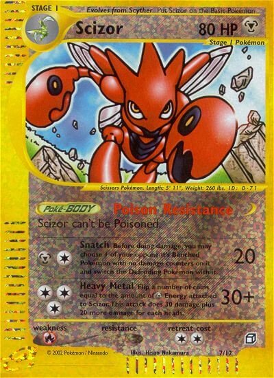 Scizor (7/12) [Box Topper] | Anubis Games and Hobby