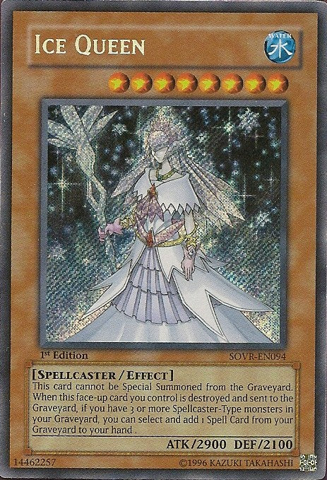Ice Queen [SOVR-EN094] Secret Rare | Anubis Games and Hobby