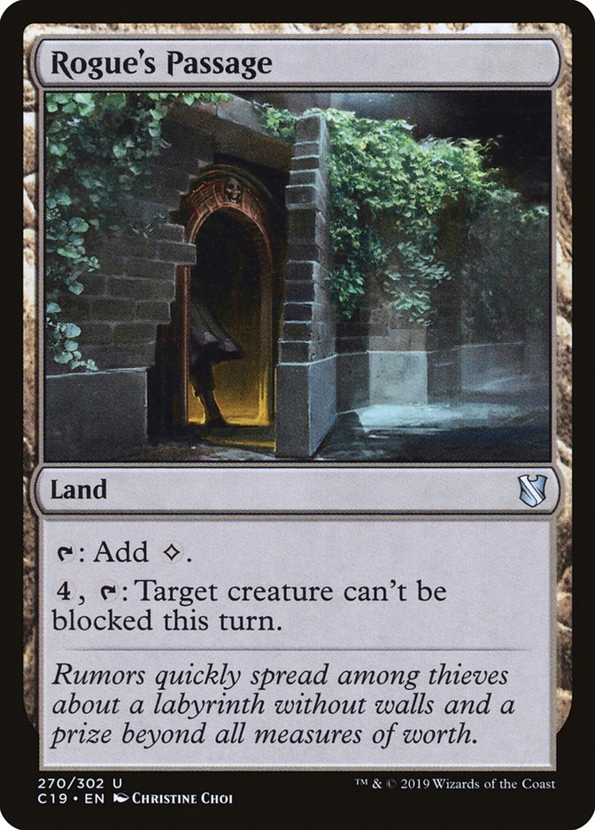 Rogue's Passage [Commander 2019] | Anubis Games and Hobby