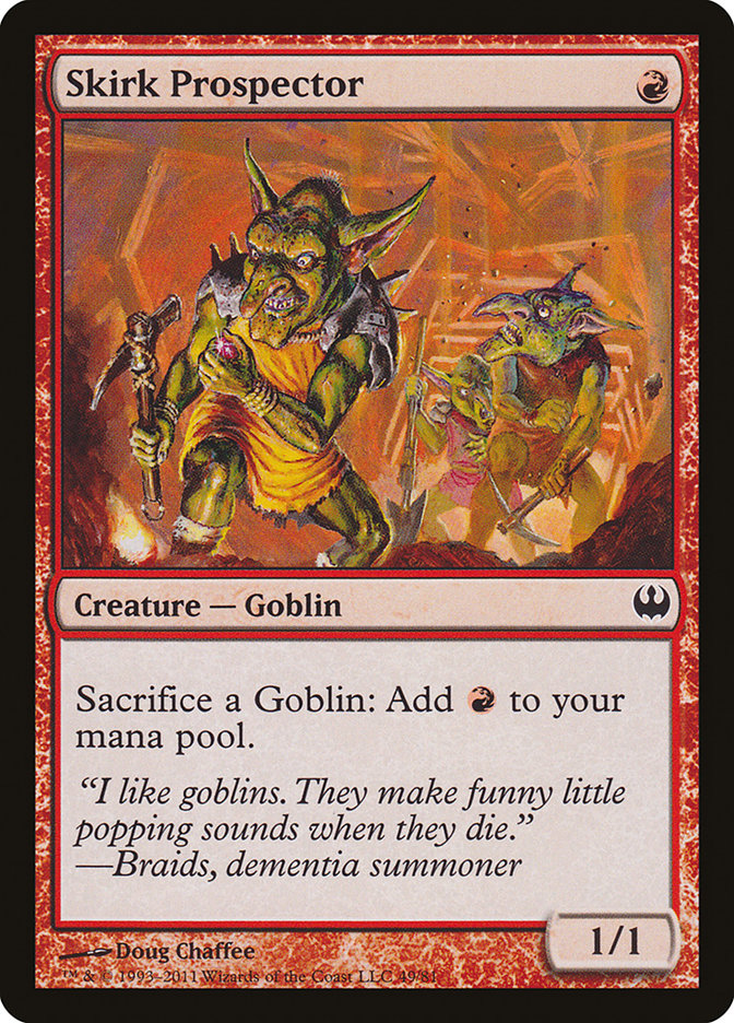 Skirk Prospector [Duel Decks: Knights vs. Dragons] | Anubis Games and Hobby