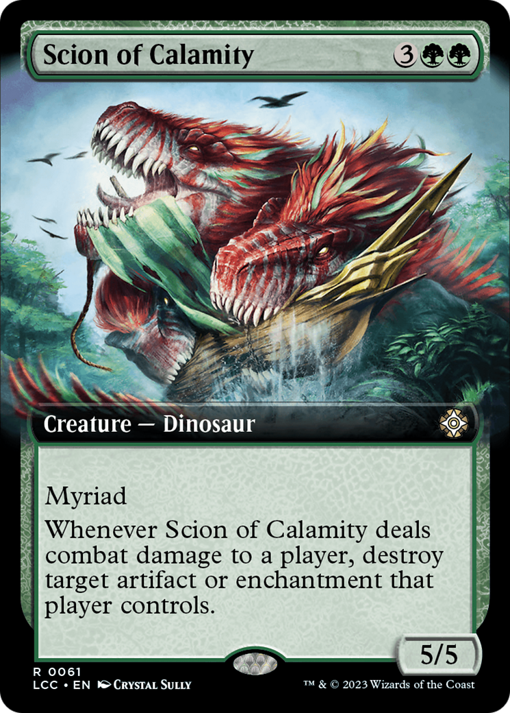 Scion of Calamity (Extended Art) [The Lost Caverns of Ixalan Commander] | Anubis Games and Hobby