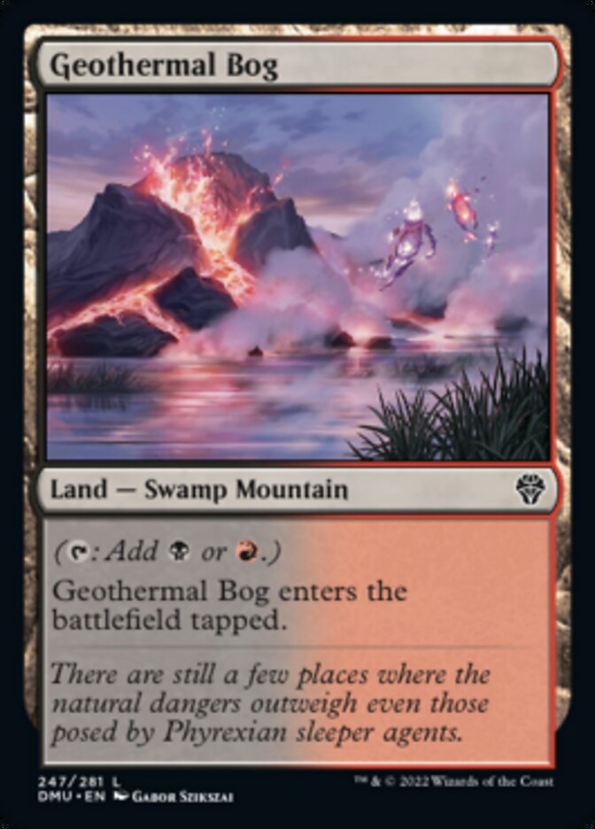 Geothermal Bog [Dominaria United] | Anubis Games and Hobby