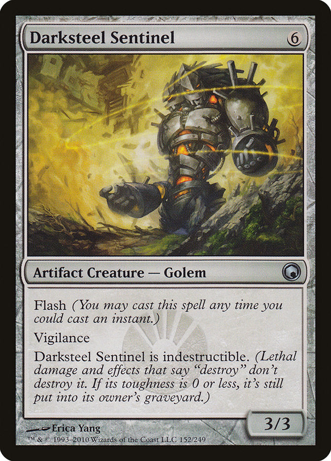 Darksteel Sentinel [Scars of Mirrodin] | Anubis Games and Hobby