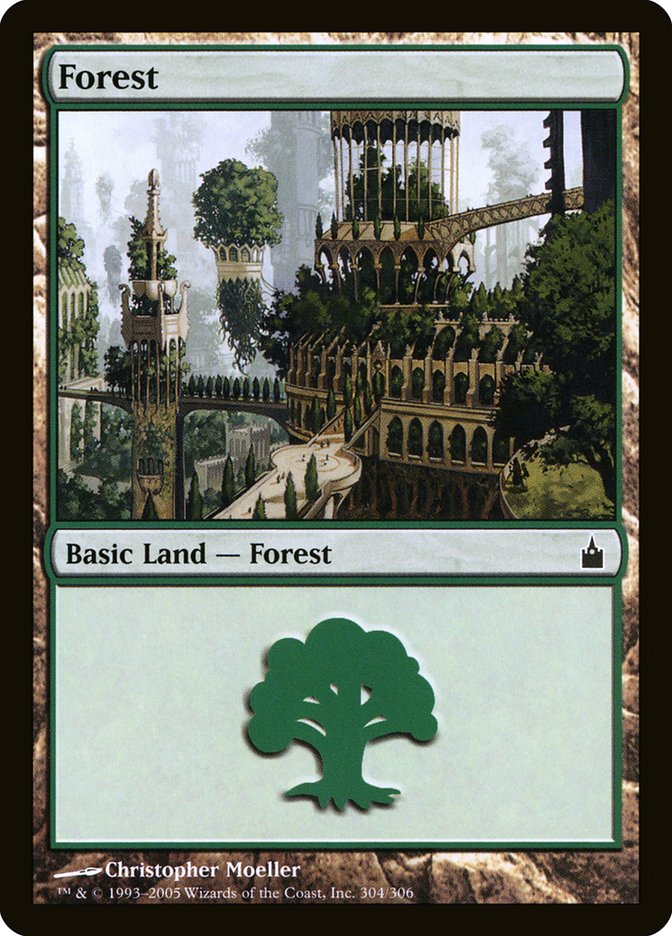 Forest (304) [Ravnica: City of Guilds] | Anubis Games and Hobby