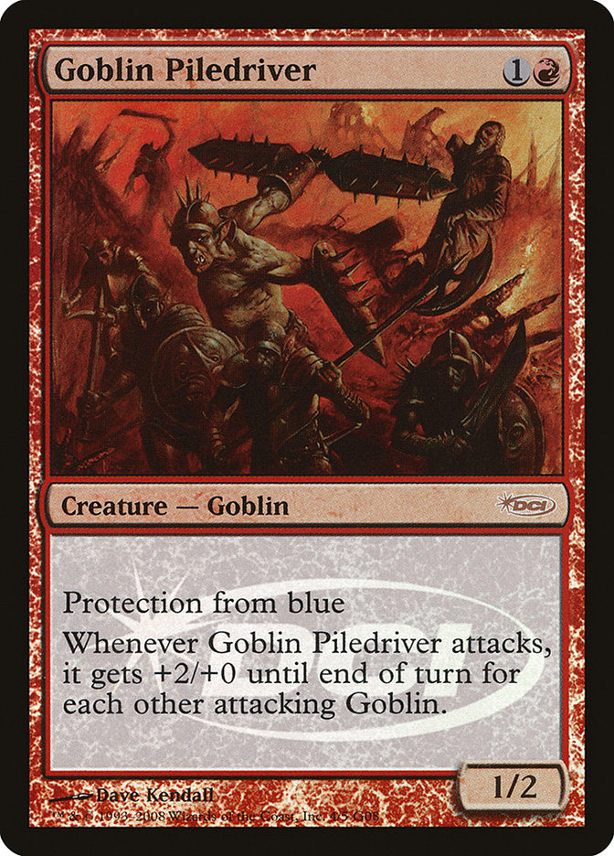 Goblin Piledriver [Judge Gift Cards 2008] | Anubis Games and Hobby