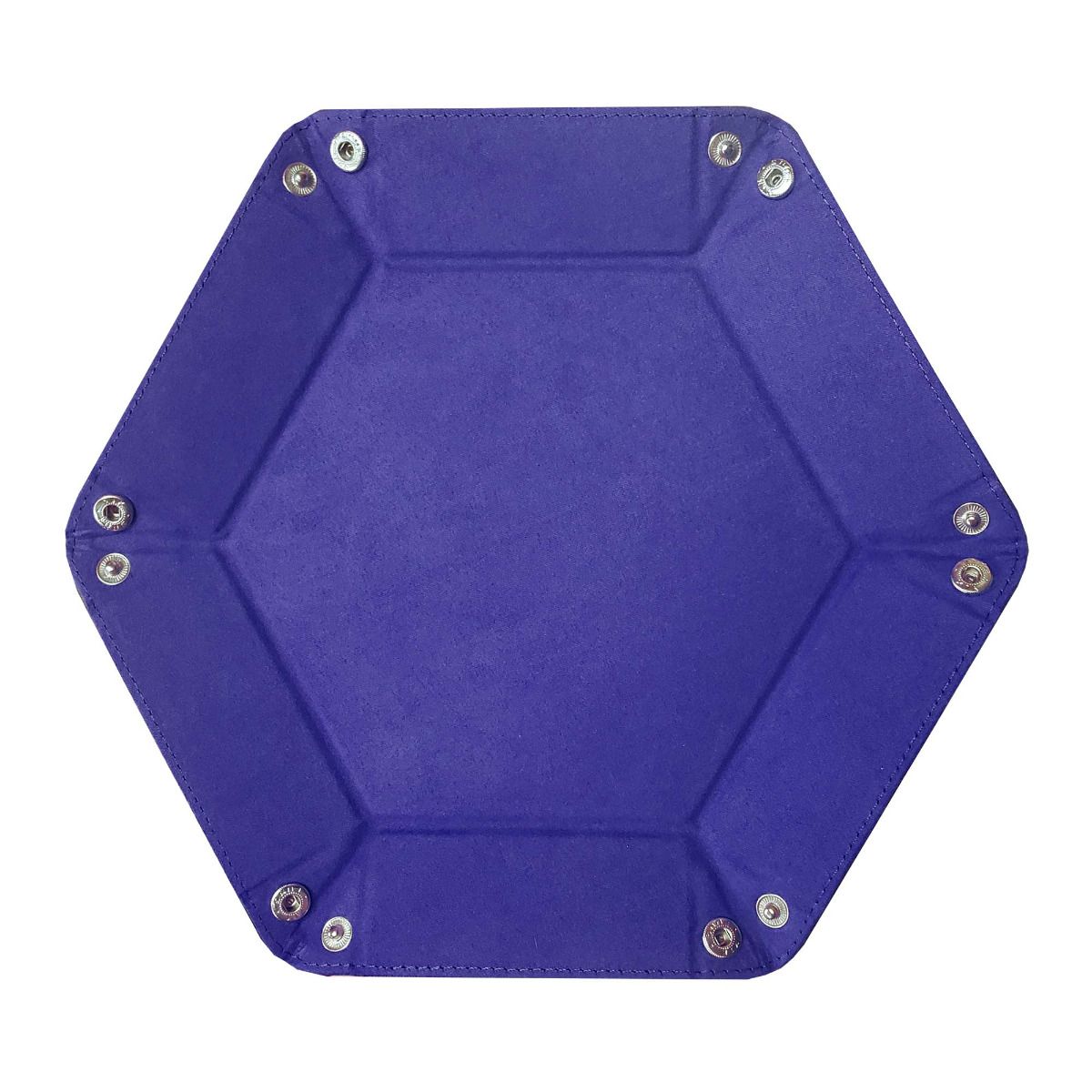 Hexagon Dice Tray LX - Blue | Anubis Games and Hobby