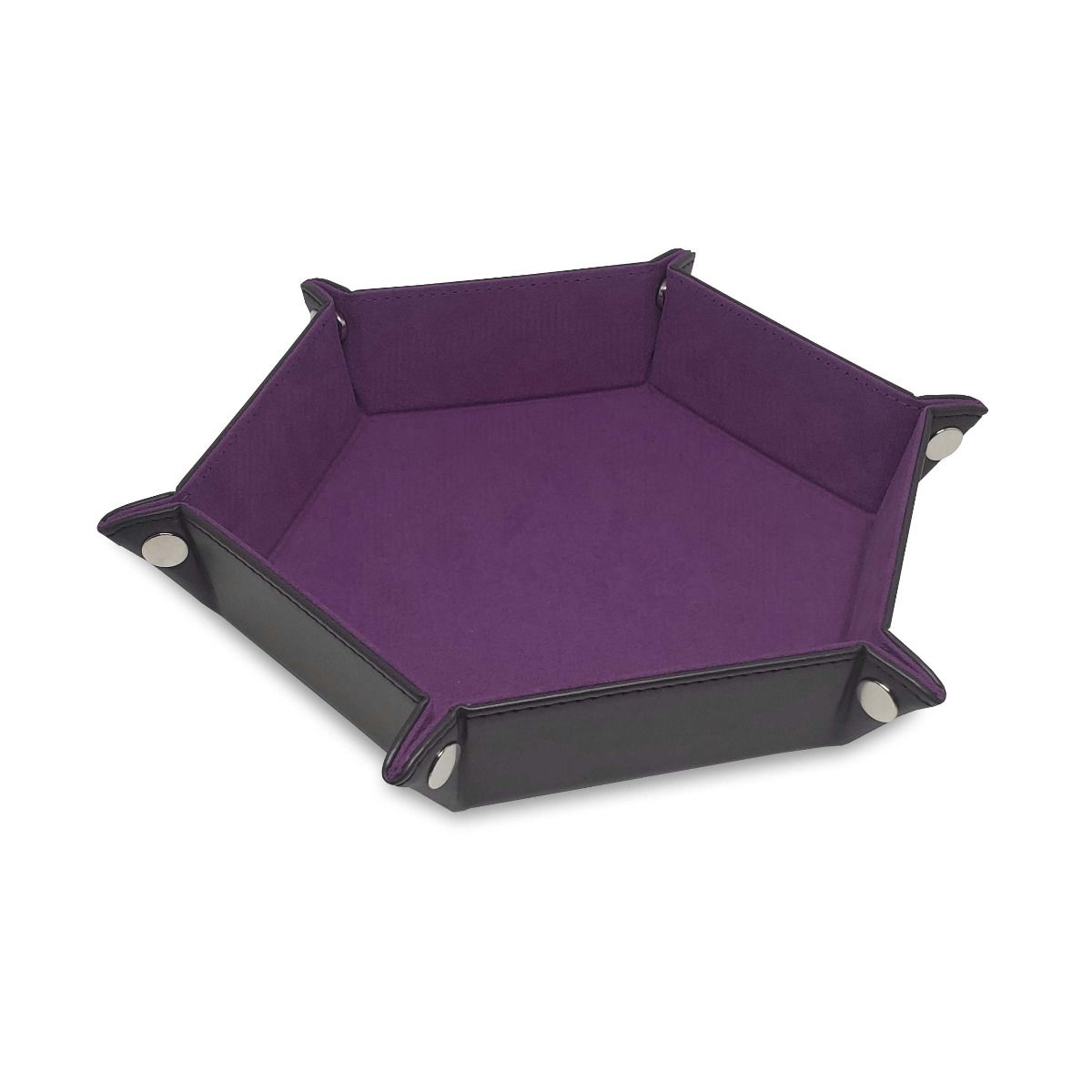 Hexagon Dice Tray LX - Purple | Anubis Games and Hobby