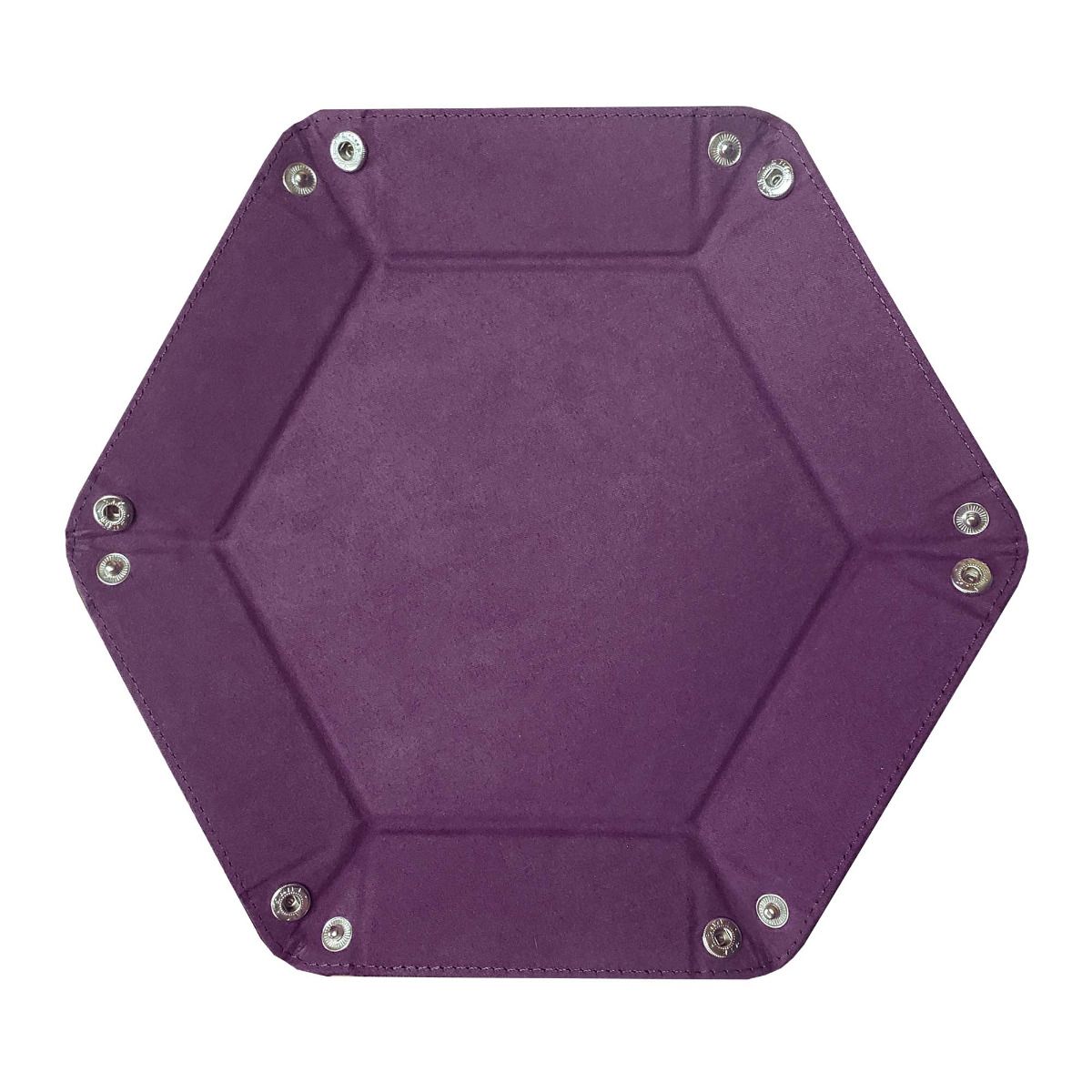 Hexagon Dice Tray LX - Purple | Anubis Games and Hobby