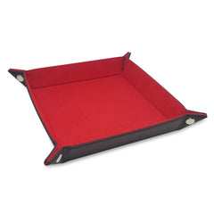 Square Dice Tray LX - Red | Anubis Games and Hobby