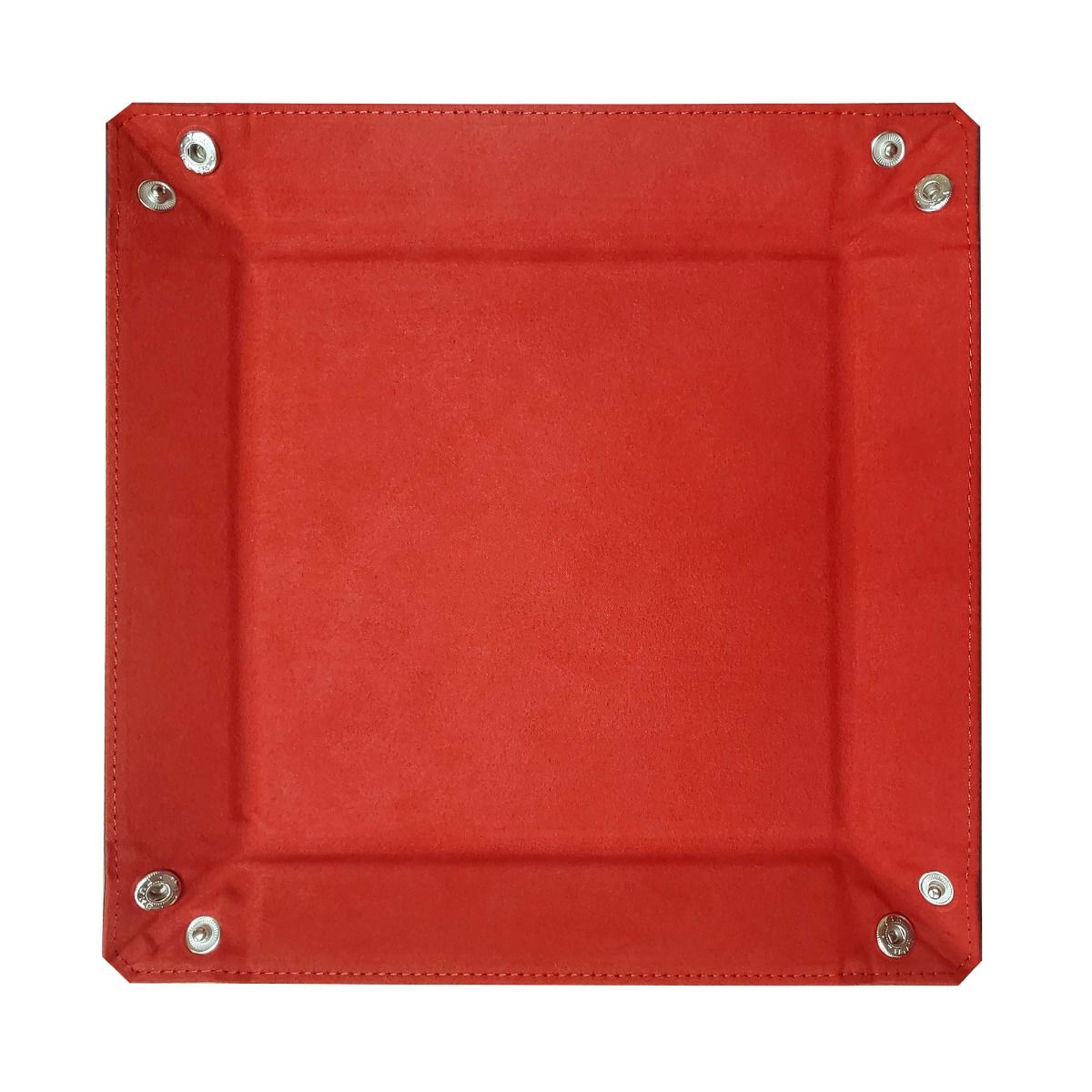 Square Dice Tray LX - Red | Anubis Games and Hobby