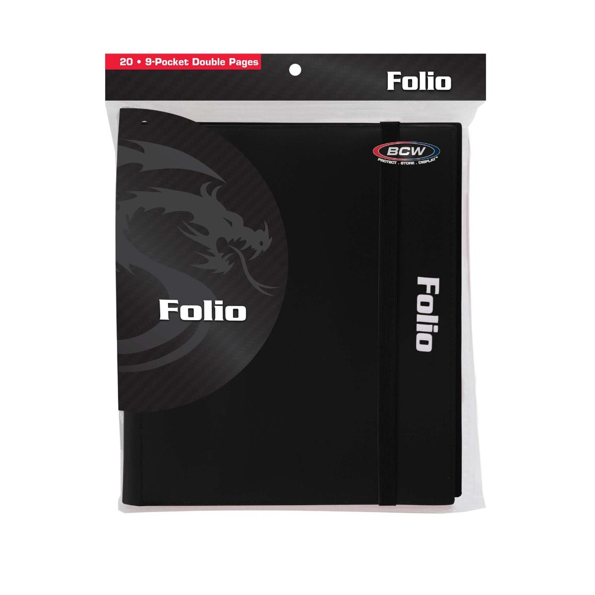 9 Pocket Folio Black | Anubis Games and Hobby