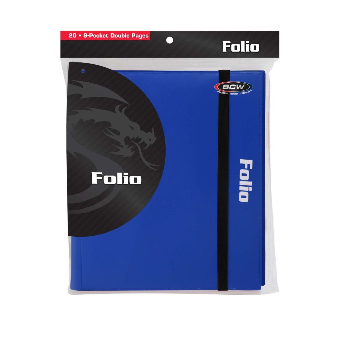 9 Pocket Folio Blue | Anubis Games and Hobby