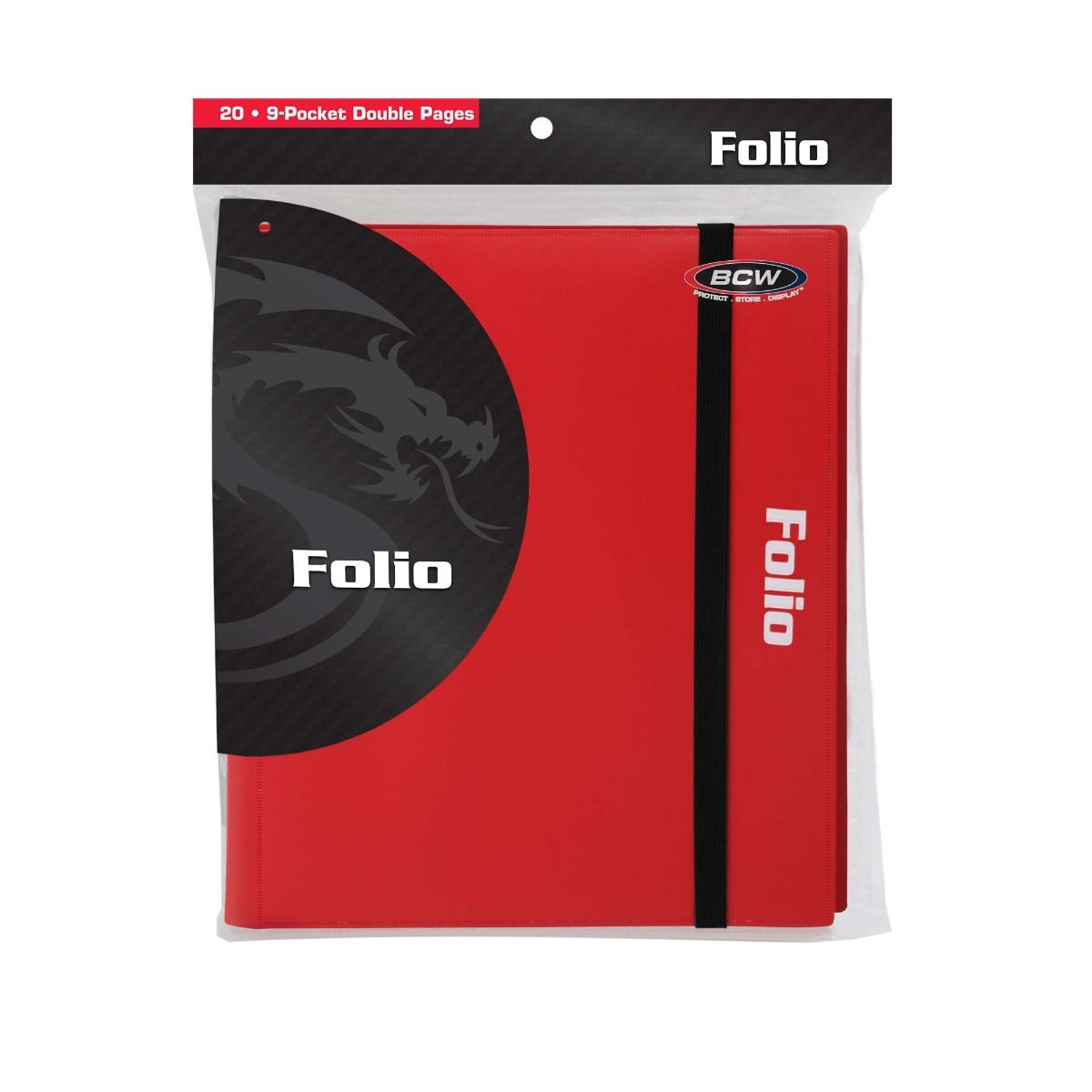 9 Pocket Folio Red | Anubis Games and Hobby