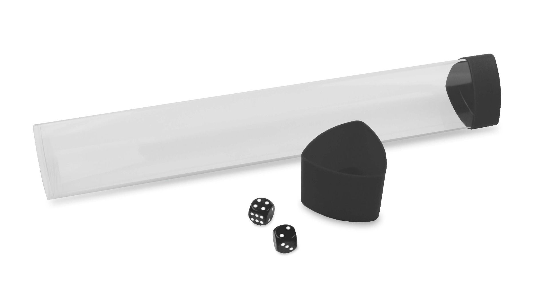 Playmat Tube - Clear/Black | Anubis Games and Hobby
