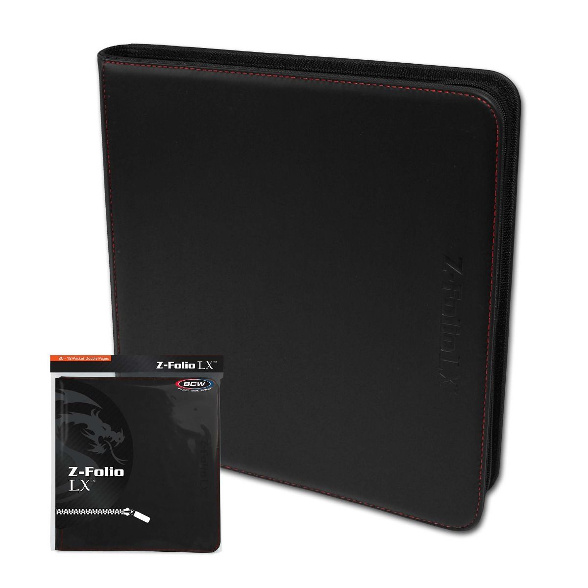 12 Pocket Folio Black | Anubis Games and Hobby