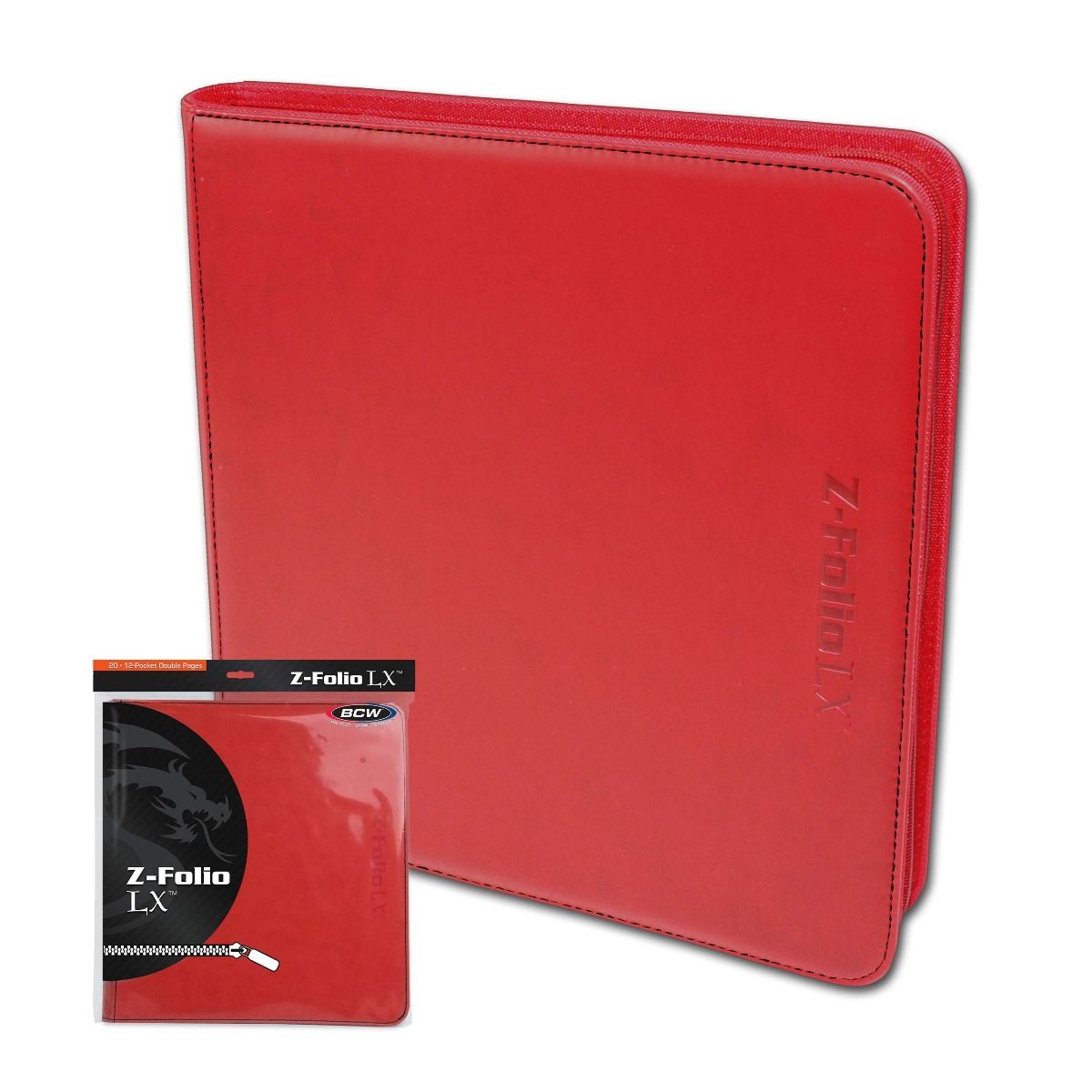 12 Pocket Folio Red | Anubis Games and Hobby