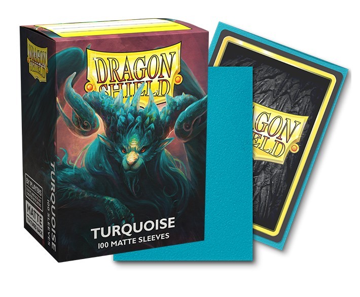 DS Matte Sleeves 100ct - Turqoise | Anubis Games and Hobby