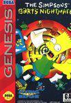 The Simpsons Bart's Nightmare - Sega Genesis | Anubis Games and Hobby