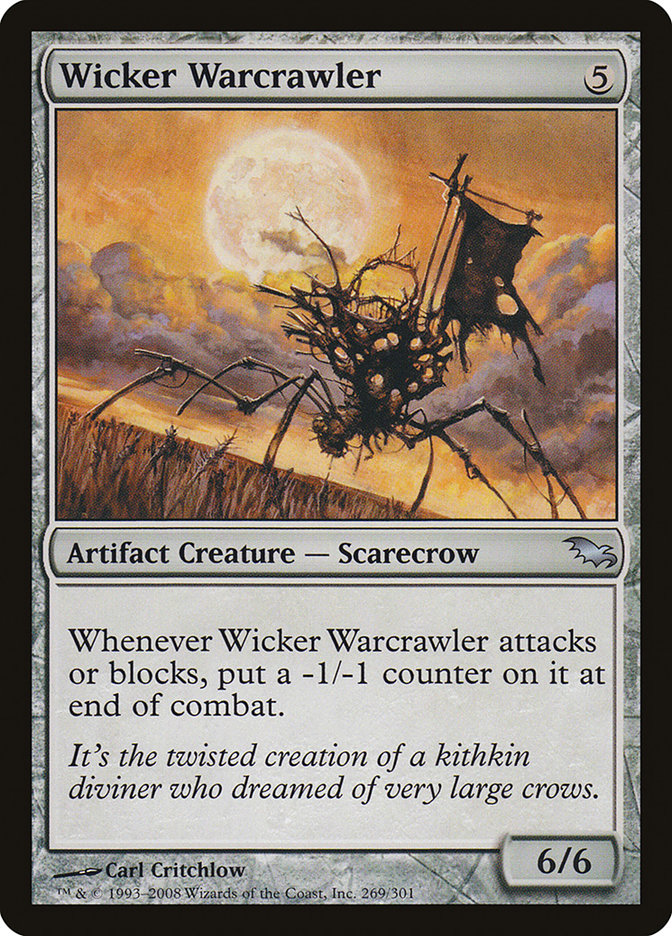 Wicker Warcrawler [Shadowmoor] | Anubis Games and Hobby