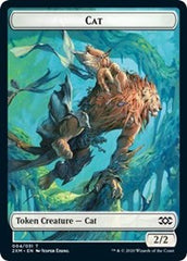Cat // Copy Double-Sided Token [Double Masters Tokens] | Anubis Games and Hobby