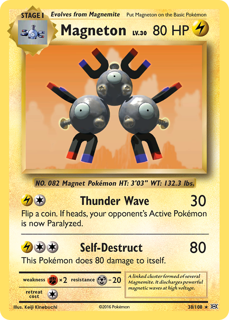Magneton (38/108) [XY: Evolutions] | Anubis Games and Hobby