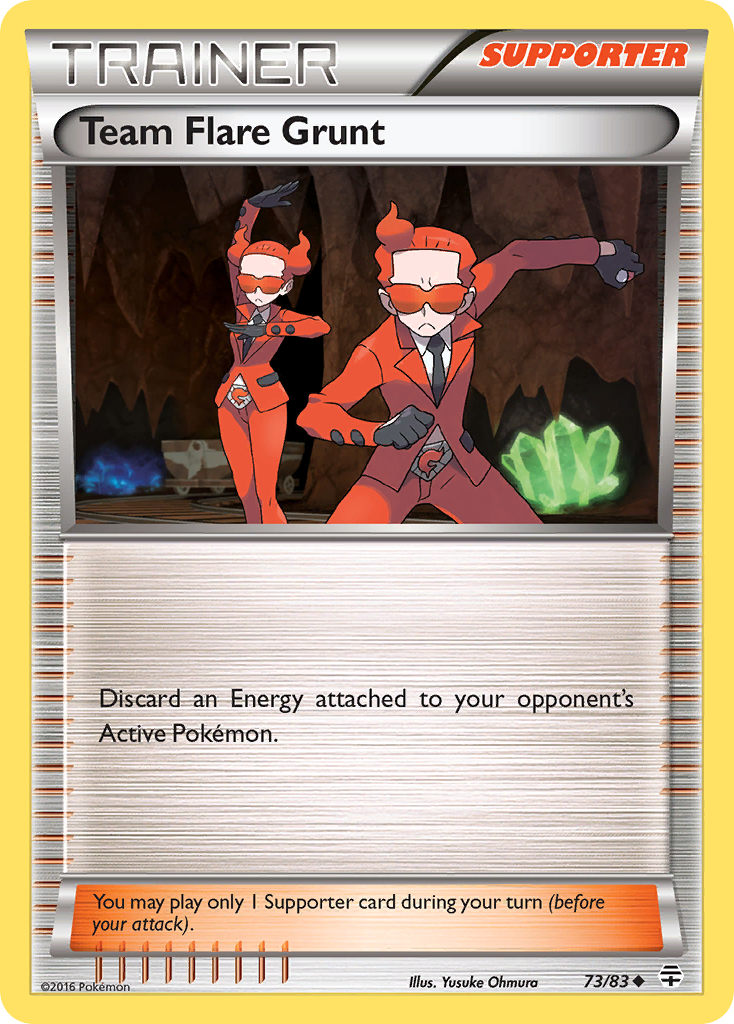 Team Flare Grunt (73/83) [XY: Generations] | Anubis Games and Hobby