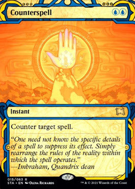 Counterspell (Foil Etched) [Strixhaven: School of Mages Mystical Archive] | Anubis Games and Hobby