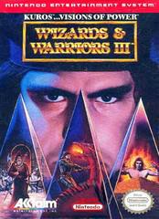 Wizards and Warriors III Kuros Visions of Power - NES | Anubis Games and Hobby