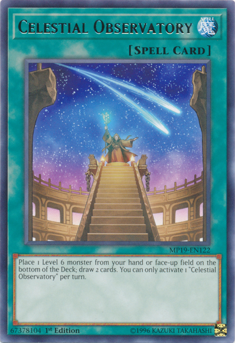 Celestial Observatory [MP19-EN122] Rare | Anubis Games and Hobby