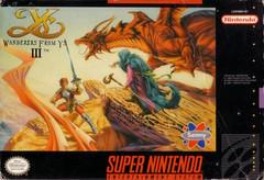 Ys III Wanderers from Ys - Super Nintendo | Anubis Games and Hobby