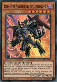 Red-Eyes Archfiend of Lightning [Clash of Rebellions] [CORE-EN023] | Anubis Games and Hobby