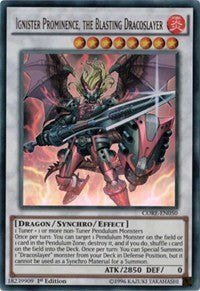 Ignister Prominence, the Blasting Dracoslayer [Clash of Rebellions] [CORE-EN050] | Anubis Games and Hobby