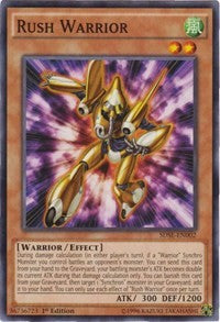 Rush Warrior [Structure Deck: Synchron Extreme] [SDSE-EN002] | Anubis Games and Hobby