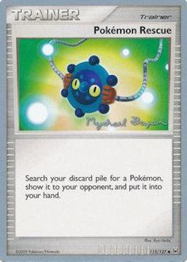 Pokemon Rescue (115/127) (Happy Luck - Mychael Bryan) [World Championships 2010] | Anubis Games and Hobby