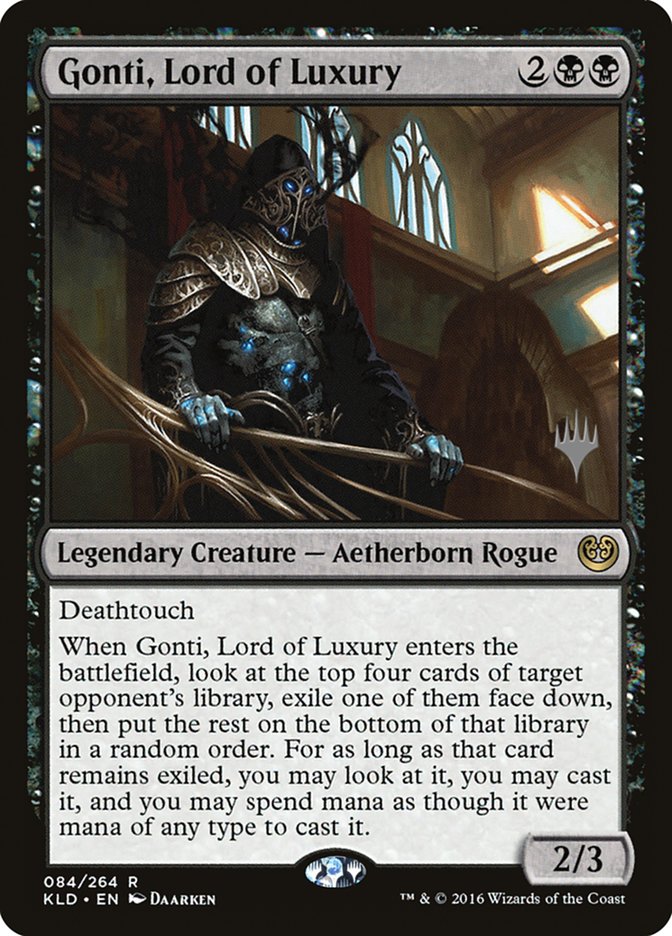 Gonti, Lord of Luxury (Promo Pack) [Kaladesh Promos] | Anubis Games and Hobby