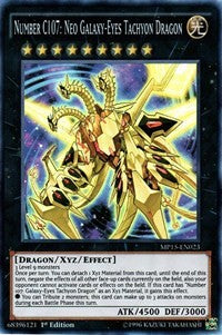 Number C107: Neo Galaxy-Eyes Tachyon Dragon [2015 Mega-Tins Mega Pack] [MP15-EN023] | Anubis Games and Hobby