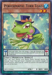 Performapal Turn Toad [2015 Mega-Tins Mega Pack] [MP15-EN066] | Anubis Games and Hobby