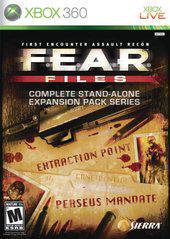 F.E.A.R. Files - Xbox 360 | Anubis Games and Hobby