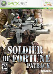 Soldier Of Fortune Payback - Xbox 360 | Anubis Games and Hobby