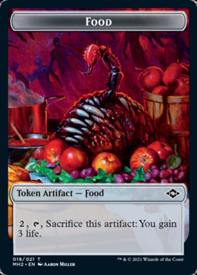 Food Token (18) [Modern Horizons 2 Tokens] | Anubis Games and Hobby