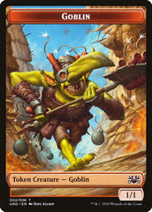 Goblin // Giant Teddy Bear Double-Sided Token [Unsanctioned Tokens] | Anubis Games and Hobby