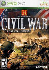 History Channel Civil War A Nation Divided - Xbox 360 | Anubis Games and Hobby